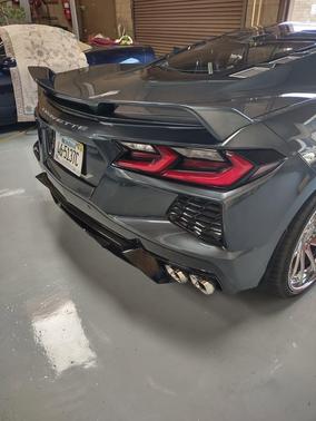 Gray 2020 Chevrolet Corvette Stingray w/3LT