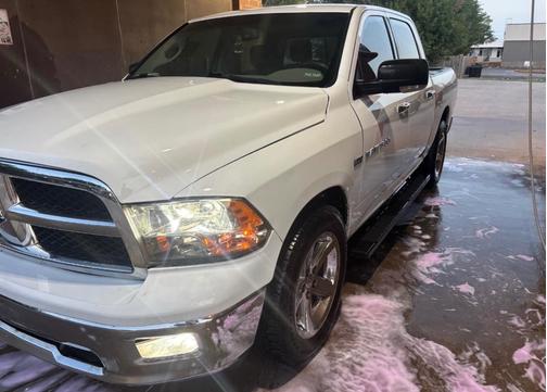 White 2012 RAM 1500 Big Horn