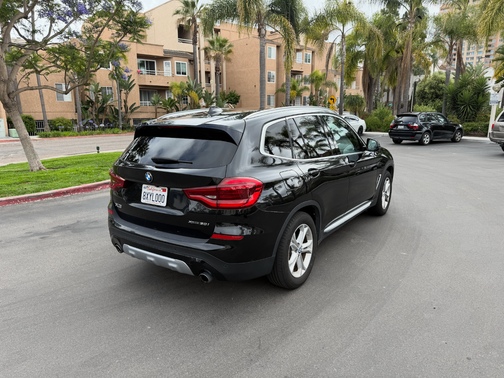 Black 2020 BMW X3 xDrive30i