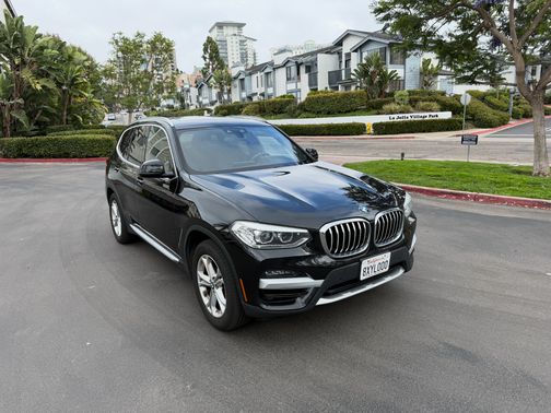 Black 2020 BMW X3 xDrive30i