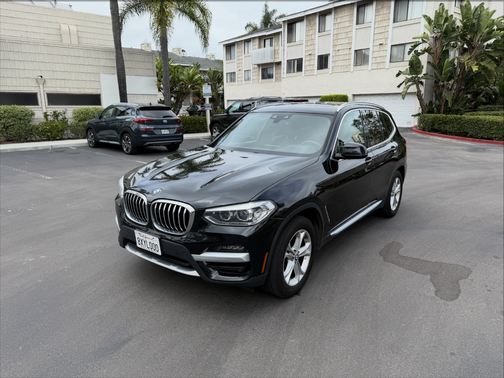 Black 2020 BMW X3 xDrive30i