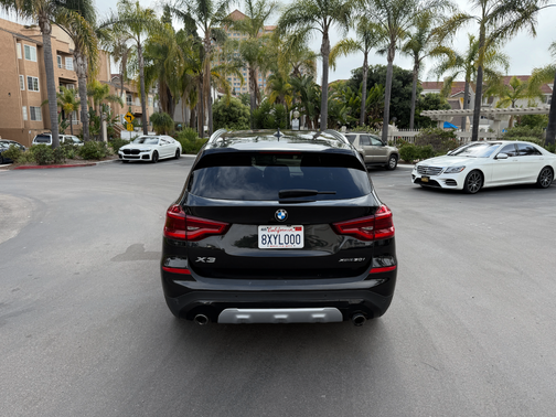 Black 2020 BMW X3 xDrive30i