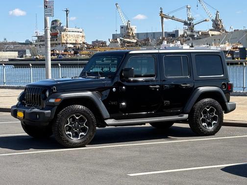 Black 2021 Jeep Wrangler Unlimited Sport S