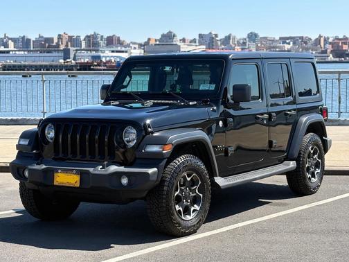 Black 2021 Jeep Wrangler Unlimited Sport S