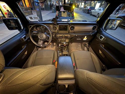 Black 2021 Jeep Wrangler Unlimited Sport S