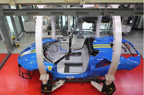 Blue 2025 Ferrari SF90 Spider Base