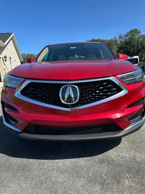 Red 2019 Acura RDX Advance Package