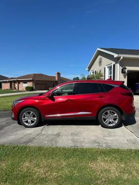 Red 2019 Acura RDX Advance Package