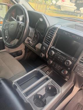 Red 2017 Ford F-150 XLT