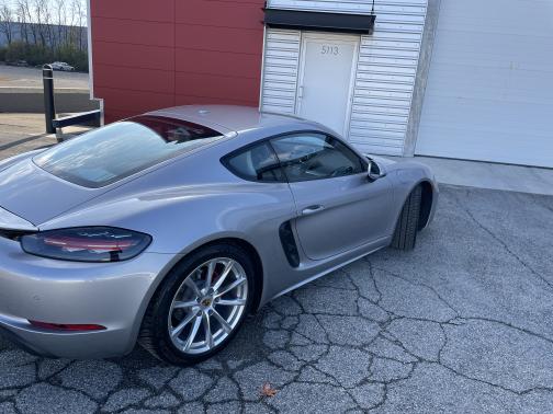 Silver 2018 Porsche 718 Cayman 718 Cayman S