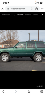 2001 Jeep Cherokee Limited 4WD