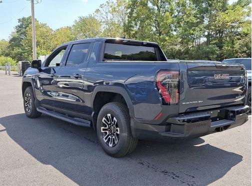 Blue 2026 GMC Sierra EV Standard Range Elevation
