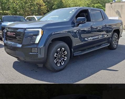 Blue 2026 GMC Sierra EV Standard Range Elevation
