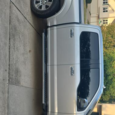 Silver 2018 Ford F-150 Lariat