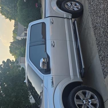 Silver 2018 Ford F-150 Lariat