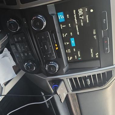 Silver 2018 Ford F-150 Lariat