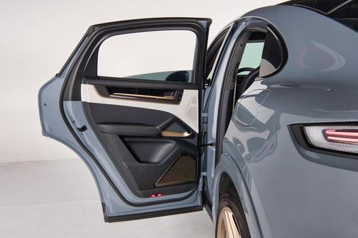 Gray 2025 Porsche Cayenne Turbo E-Hybrid