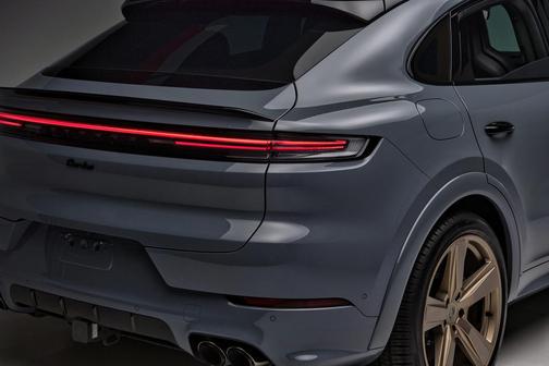 Gray 2025 Porsche Cayenne Turbo E-Hybrid