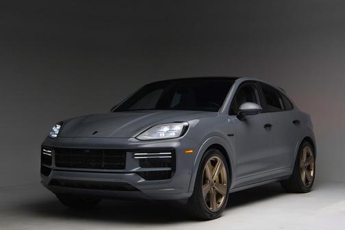Gray 2025 Porsche Cayenne Turbo E-Hybrid