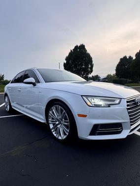 White 2017 Audi A4 2.0T Premium Plus