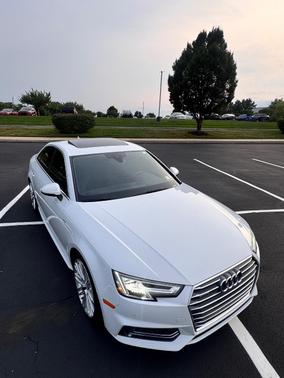 White 2017 Audi A4 2.0T Premium Plus