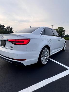 White 2017 Audi A4 2.0T Premium Plus