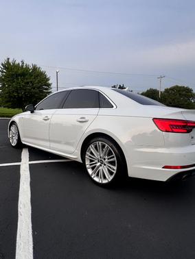 White 2017 Audi A4 2.0T Premium Plus