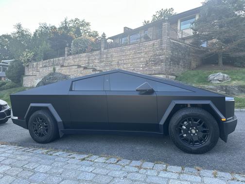 Black 2024 Tesla Cybertruck Cyberbeast
