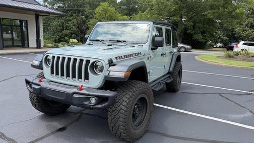 Blue 2023 Jeep Wrangler Rubicon