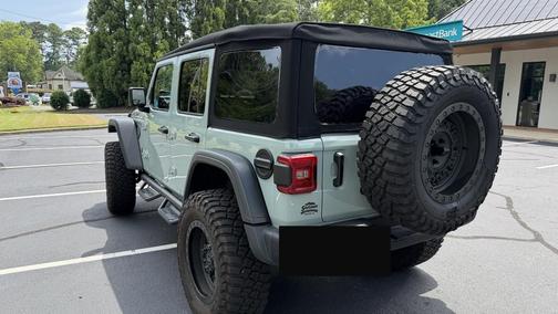 Blue 2023 Jeep Wrangler Rubicon