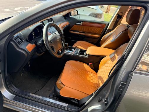 Gray 2007 INFINITI M35 x