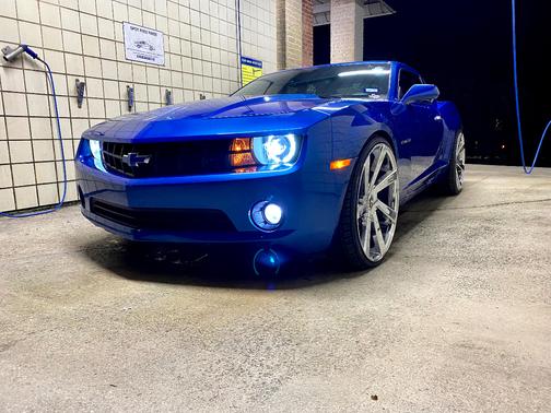 Blue 2012 Chevrolet Camaro 2LS