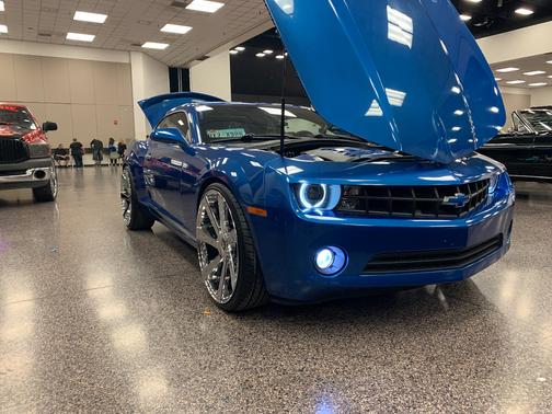 Blue 2012 Chevrolet Camaro 2LS