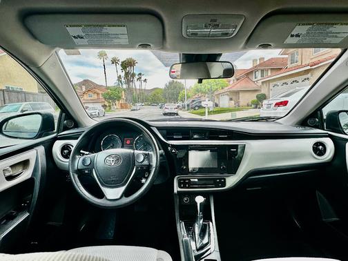 Blue 2017 Toyota Corolla LE