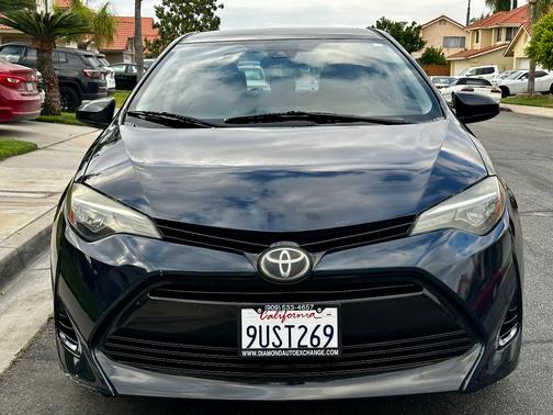 Blue 2017 Toyota Corolla LE