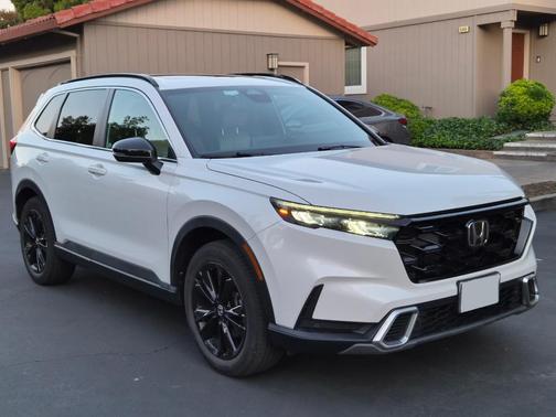 White 2023 Honda CR-V Hybrid Sport Touring