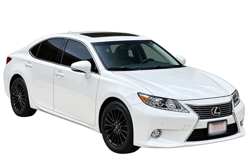 White 2014 Lexus ES 350 Base