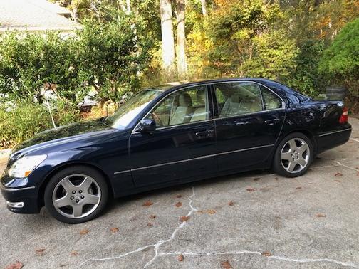 Blue 2006 Lexus LS 430 Base