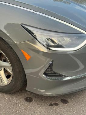 Gray 2021 Hyundai SONATA SE