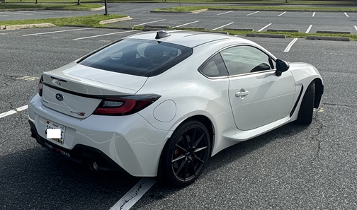 White 2025 Subaru BRZ tS