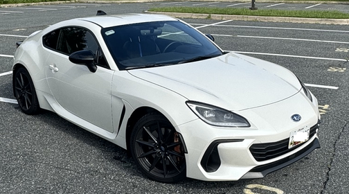White 2025 Subaru BRZ tS