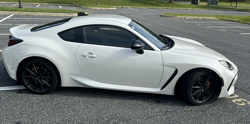 White 2025 Subaru BRZ tS