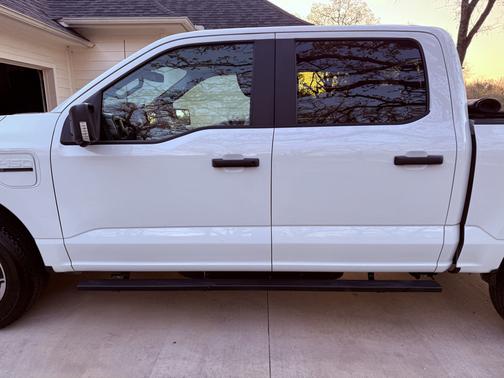 White 2022 Ford F-150 Lightning Pro