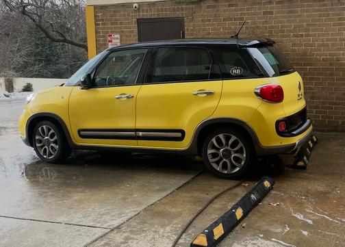 Yellow 2015 FIAT 500L Trekking