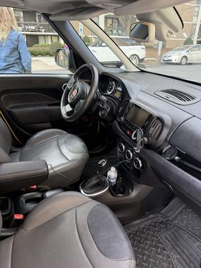 Yellow 2015 FIAT 500L Trekking