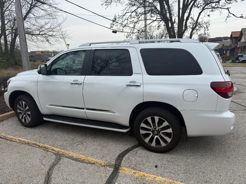 White 2022 Toyota Sequoia Limited