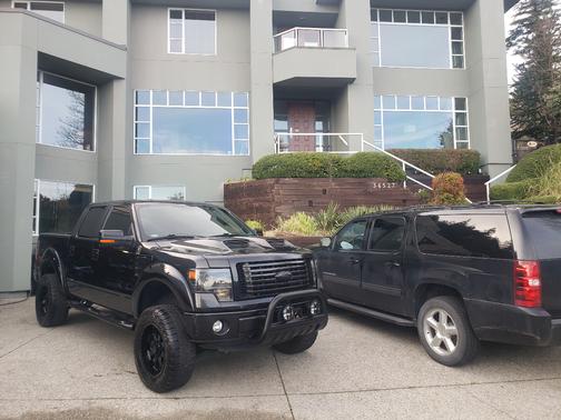 Black 2013 Ford F-150 FX4