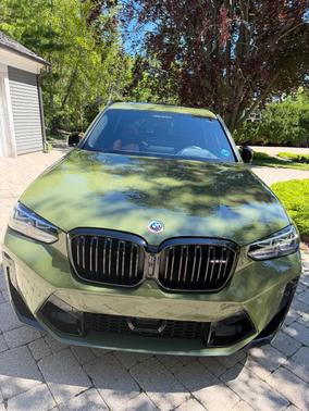 Green 2023 BMW X3 M AWD