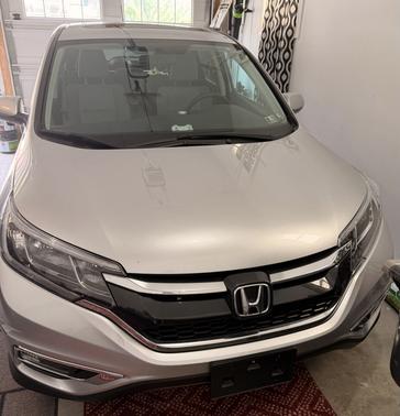 Silver 2015 Honda CR-V EX