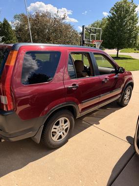 Red 2004 Honda CR-V EX